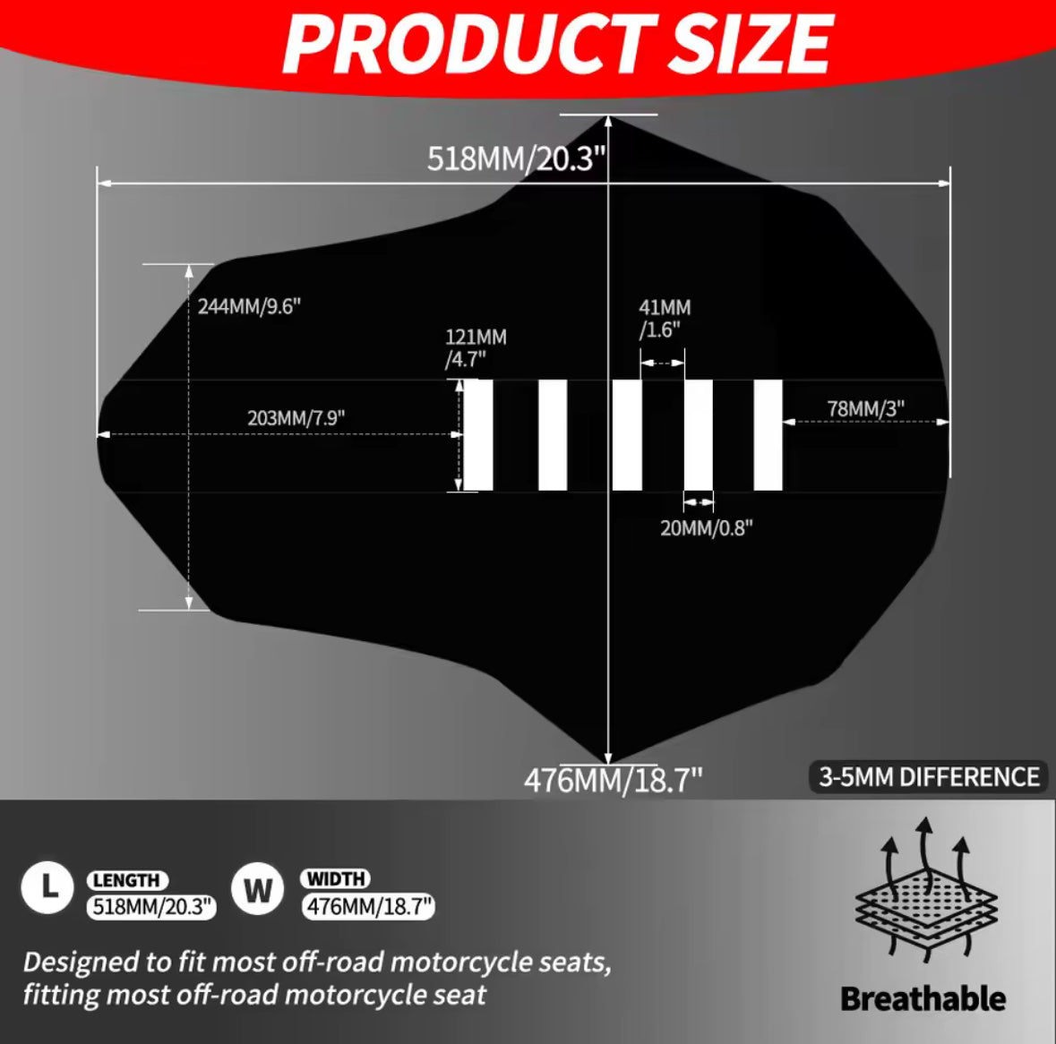 Seat Cover for Ridstar Q20