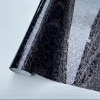FORGED GLOSSY CARBON FIBER WRAP