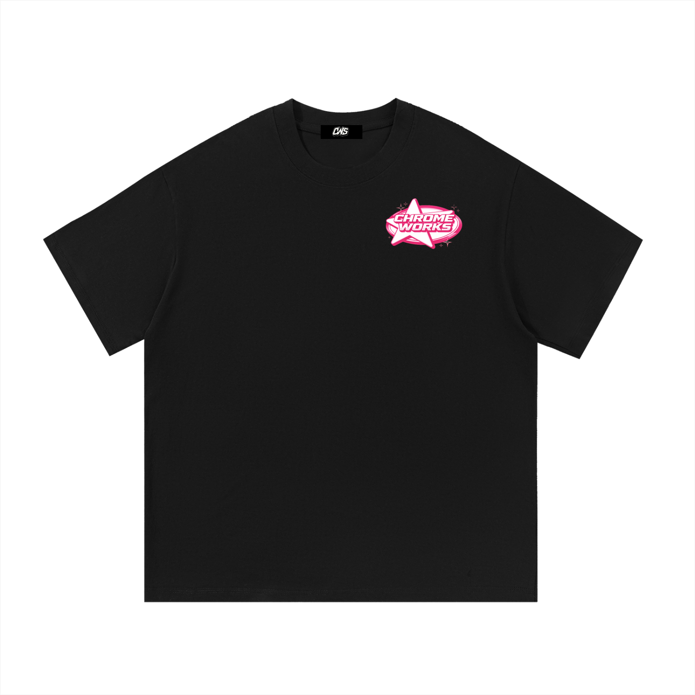 Pink “Chrome Works” Tee