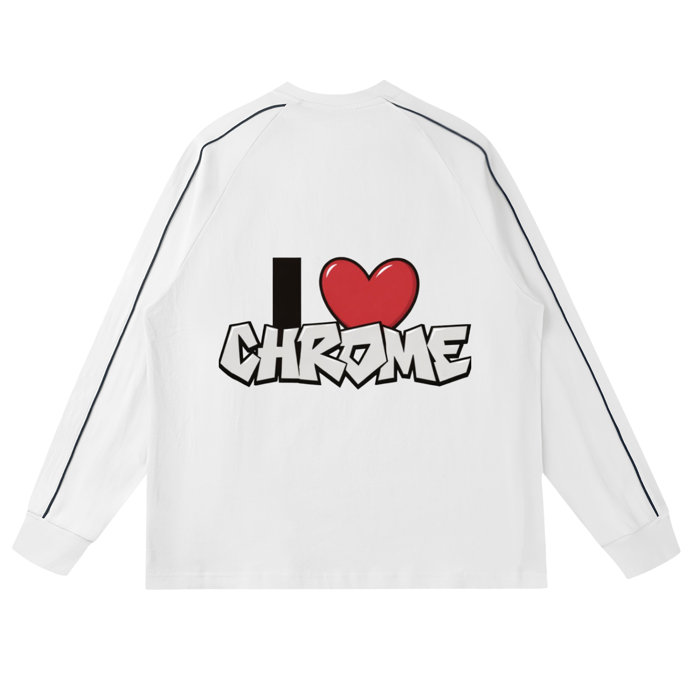 “I ❤️ Chrome” Sweatshirt
