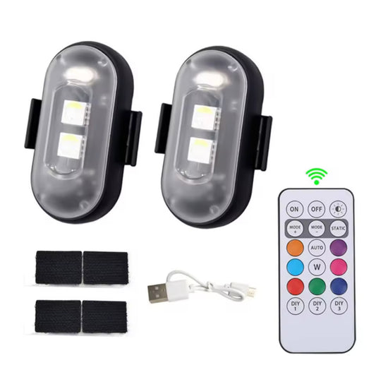 Rechargeable Velcro Rock Lights