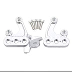 Chrome Peg Mounts + Peg Bracket